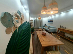 Artistic-Boho 3BR Apartment in New Cairo Lotus By Kemetland